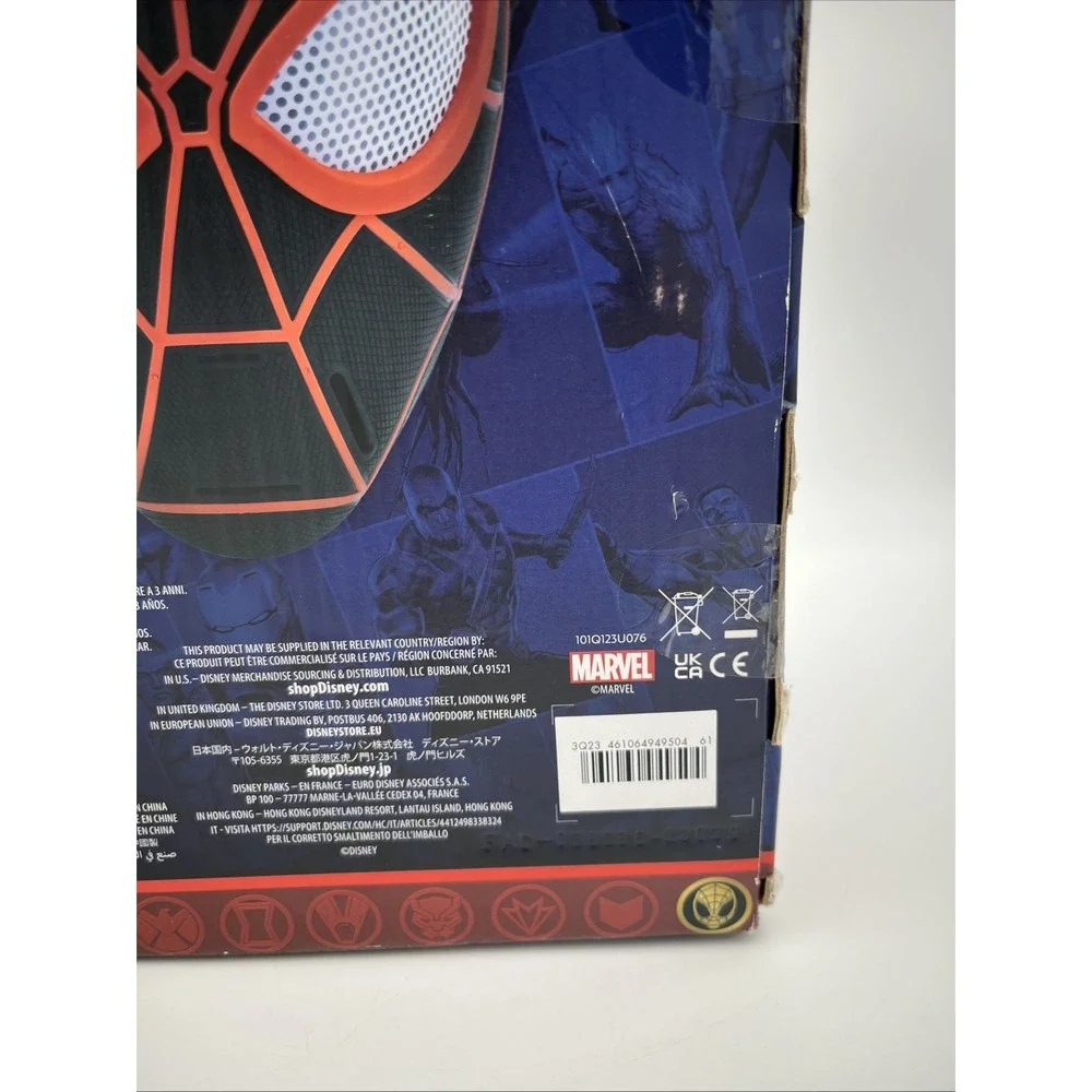 Disney Marvel Miles Morales Light-Up Spiderman Across‎ the Spider Verse Mask